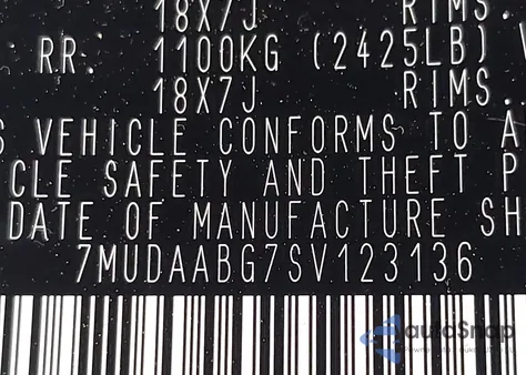 2025 Toyota Corolla Cross Xle from USA, damaged, VIN 7MUDAABG7SV123136